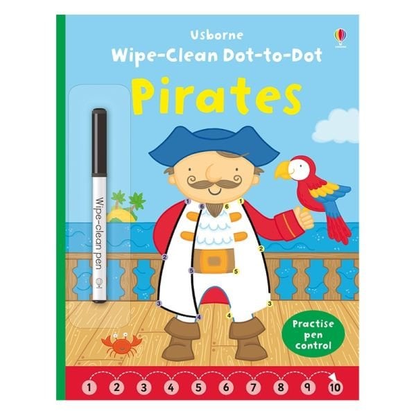 Pirates - Wipe - Clean Dot-To-Dot