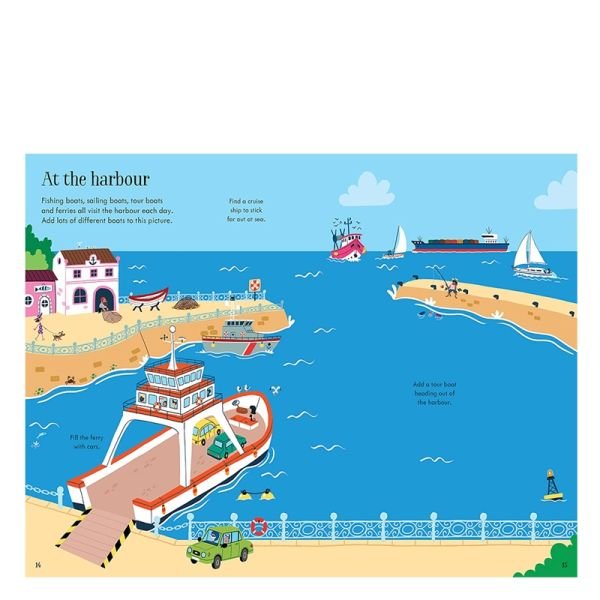 Little First Stickers Travel