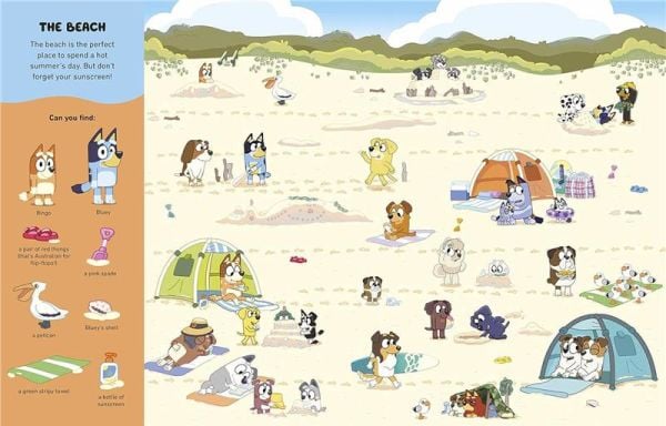 Bluey - Wheres Bluey Search A Find Book