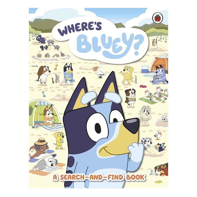 Bluey - Wheres Bluey Search A Find Book