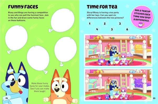 Bluey - Meet Bluey Sticker Activity Book