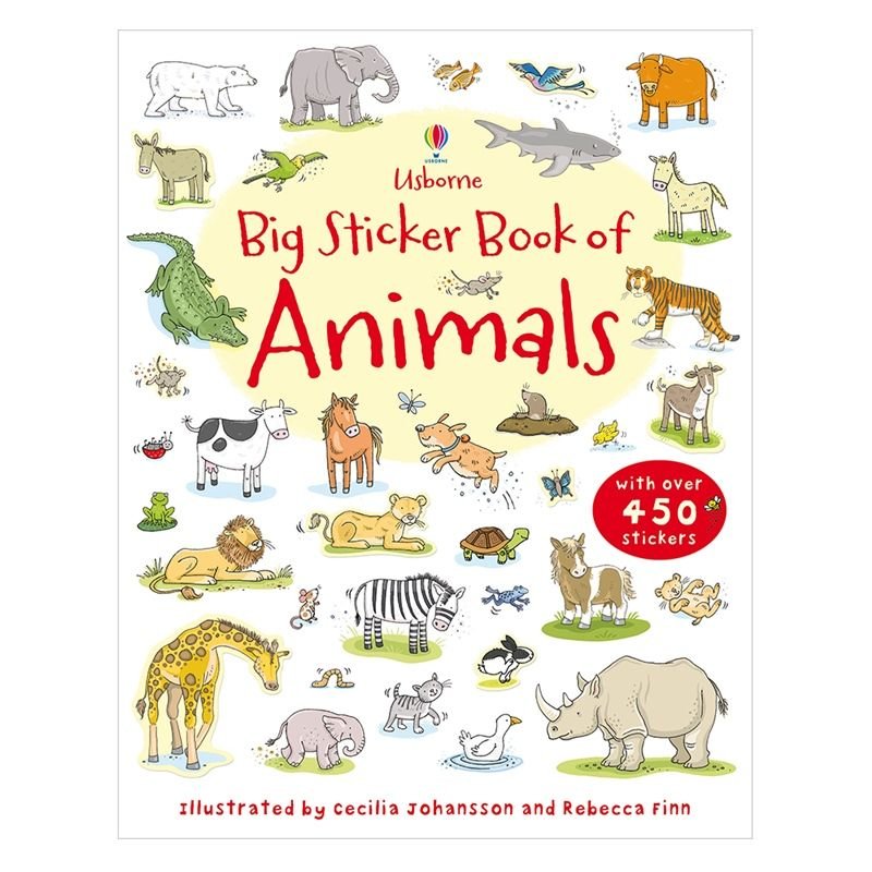 Big Sticker Book Of Animals