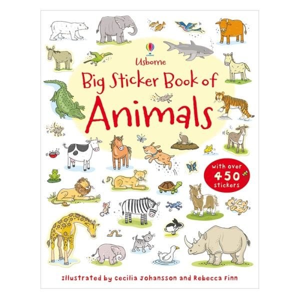 Big Sticker Book Of Animals