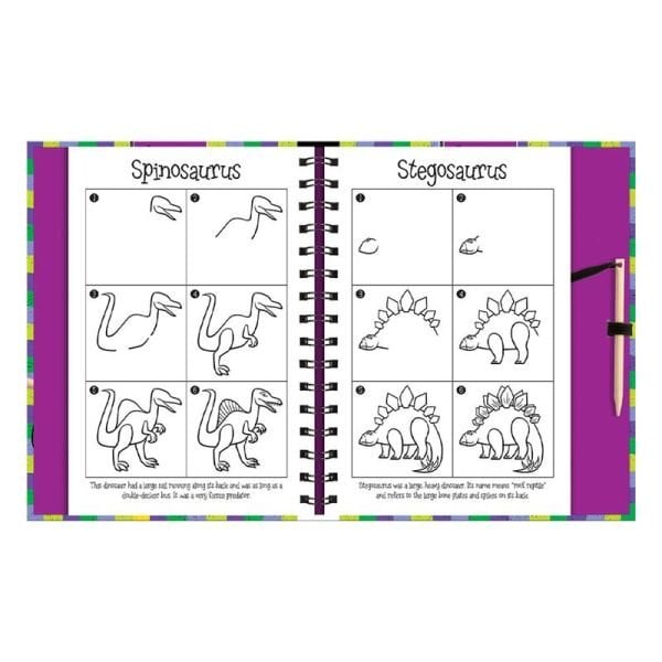 Scratch And Draw - Dinosaurs