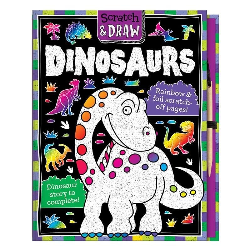 Scratch And Draw - Dinosaurs