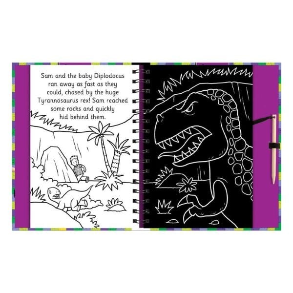 Scratch And Draw - Dinosaurs