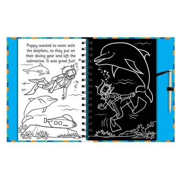 Scratch And Draw - Ocean Animals