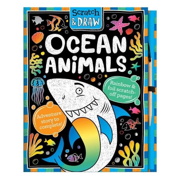 Scratch And Draw - Ocean Animals