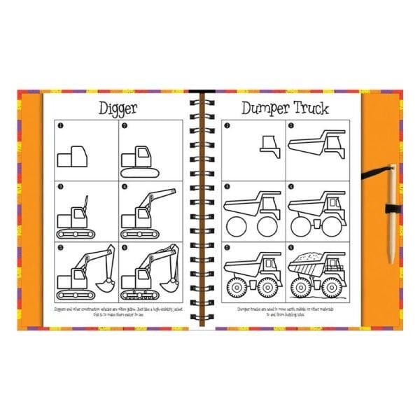 Scratch And Draw - Construction Site
