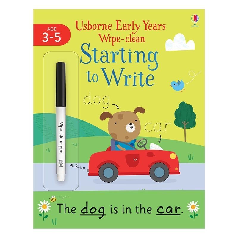 Early Years Wipe Clean Starting To Write