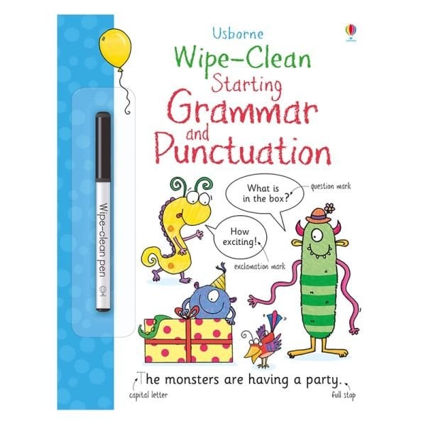 Wipe-Clean Starting Grammar And Punctuation