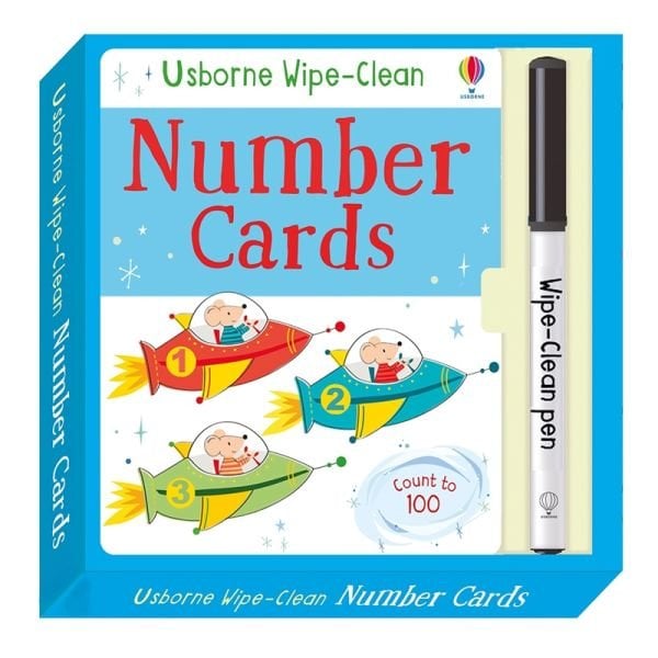 NUMBER CARDS - WIPE-CLEAN