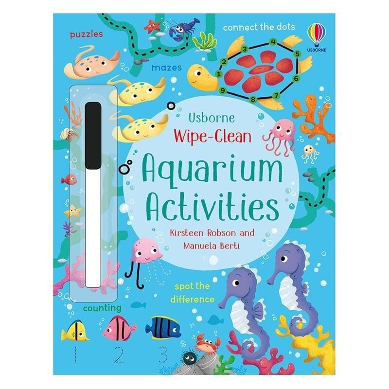 Wipe Clean Aquarium Activities