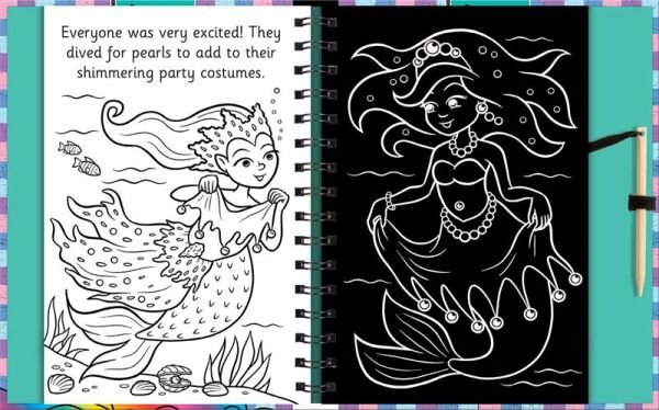 Scratch And Draw - Mermaids