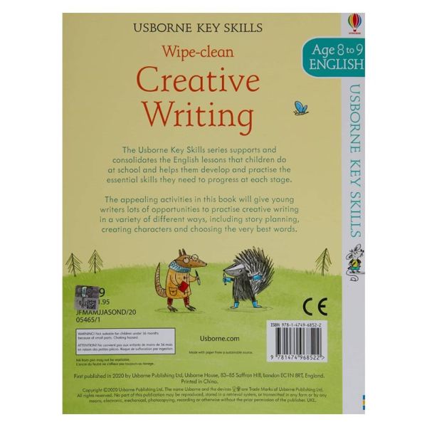 Key Skills Wipe Clean Creative Writing 8-9