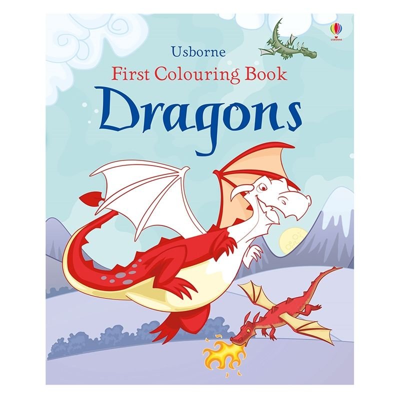 First Colouring Book Dragons