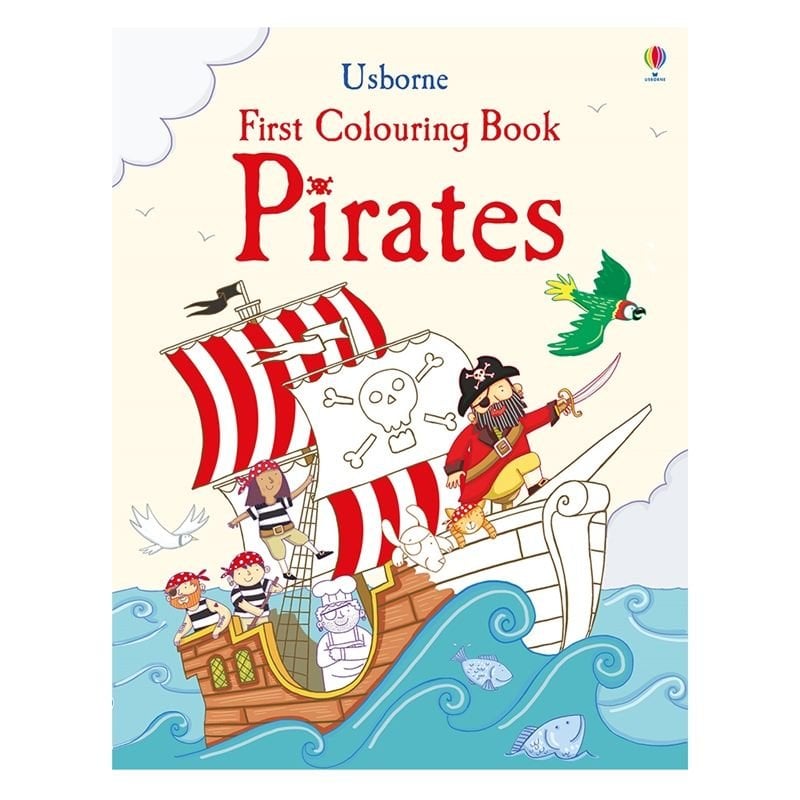 Usborne First Colouring Book Pirates