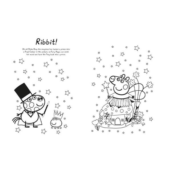 Peppas Amazing Adventures Bumper Colouring Book