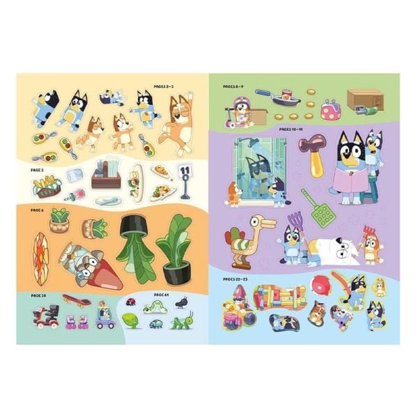 Bluey - Super Stickers An Activity Book