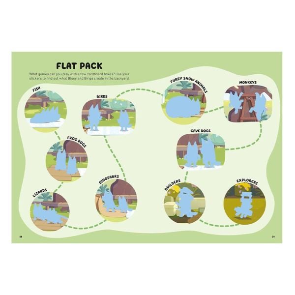 Bluey - Super Stickers An Activity Book