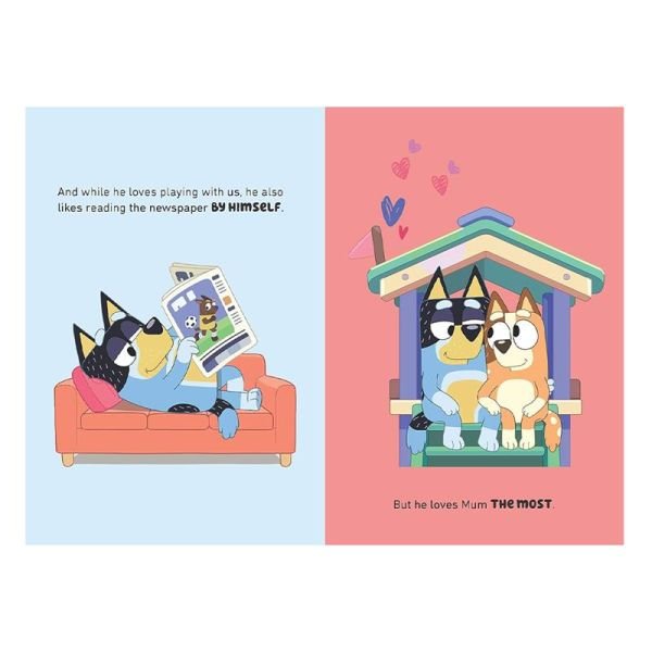 Bluey - My Dad Is Awesome - Board Book