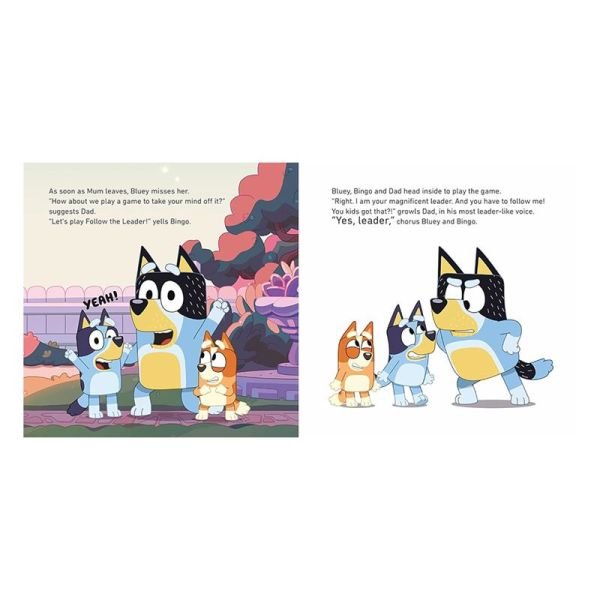 Bluey - Daddy Putdown - Paperback