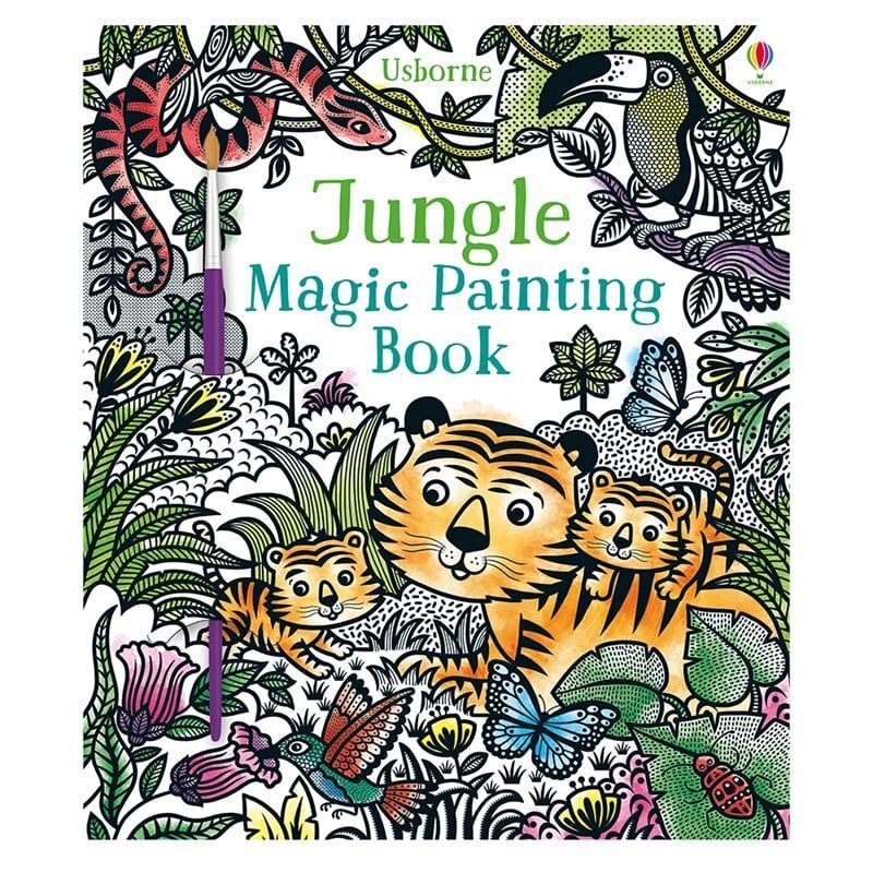 Jungle Magic Painting Book