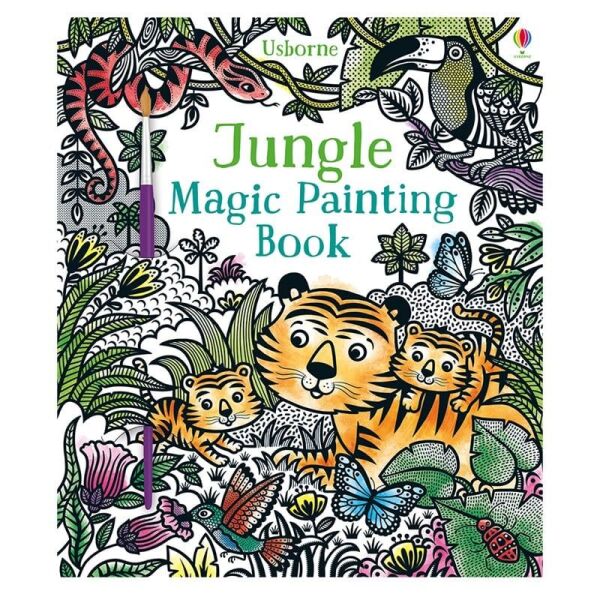 Jungle Magic Painting Book