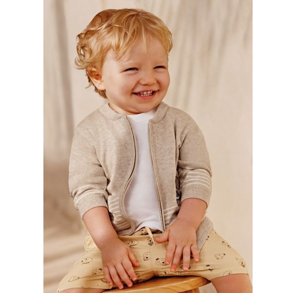 Mayoral Yazlık Erkek Bebek Ceket Krem