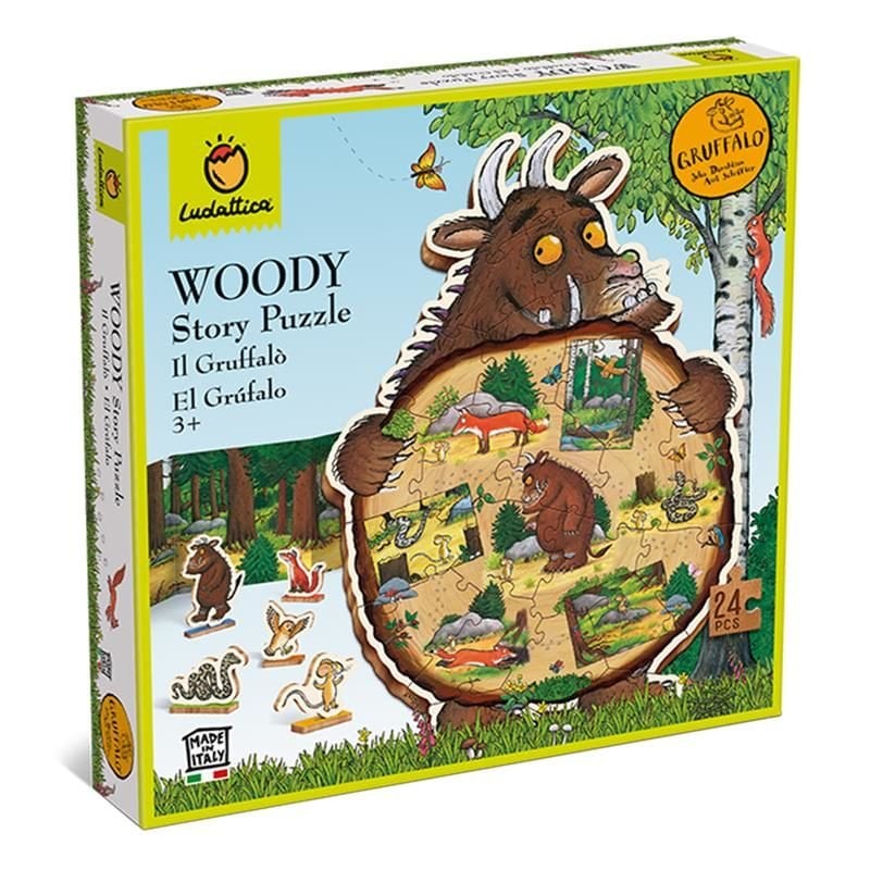 Ahşap Puzzle - The Gruffalo