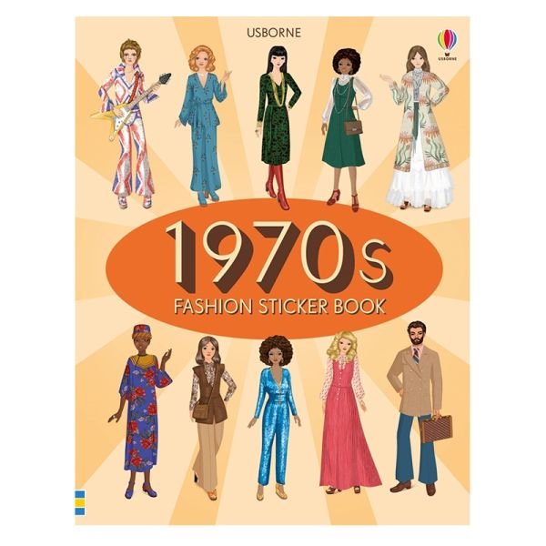1970 S Fashion Sticker Book