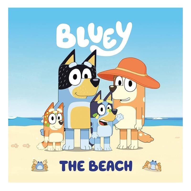 Bluey - Sahilede Bir Gün - Resimli Hikaye Kitabı- The Beach
