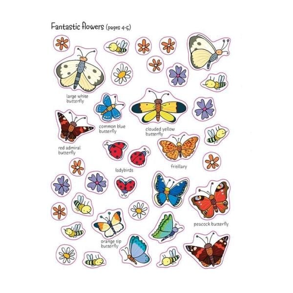 First Sticker Book Garden