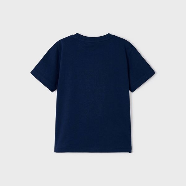Mayoral Yazlık Erkek Kısa Kol T-shirt Koyu Mavi