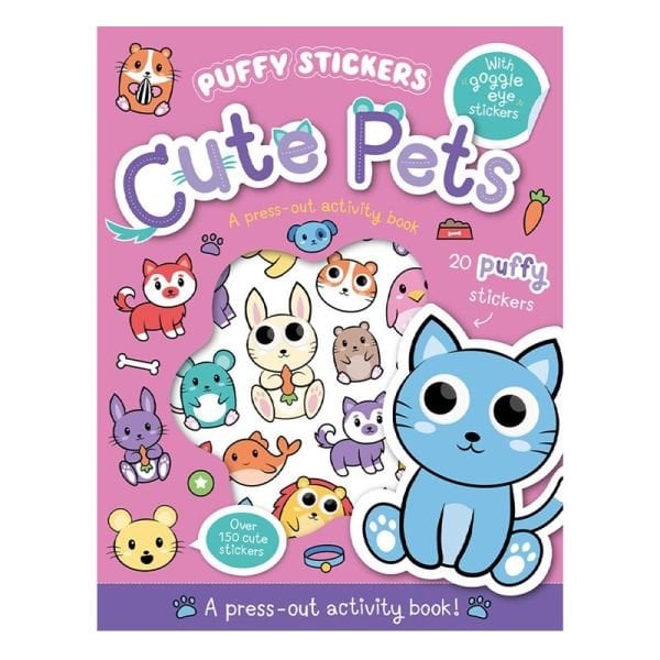 Puffy Stickers - Cute Pets