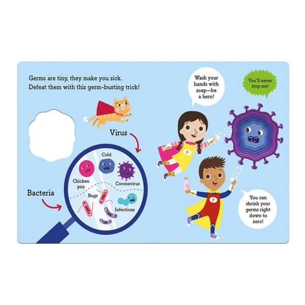 Superheroes Wash Their Hands