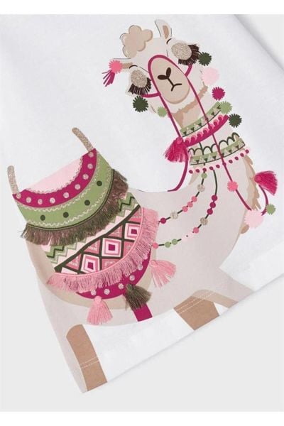 Mayoral Kız Çocuk Alpaka Baskılı Taytlı 2'li Takım