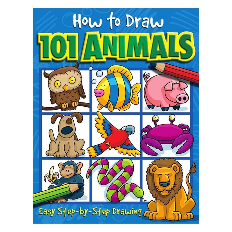 How To Draw 101 Animals