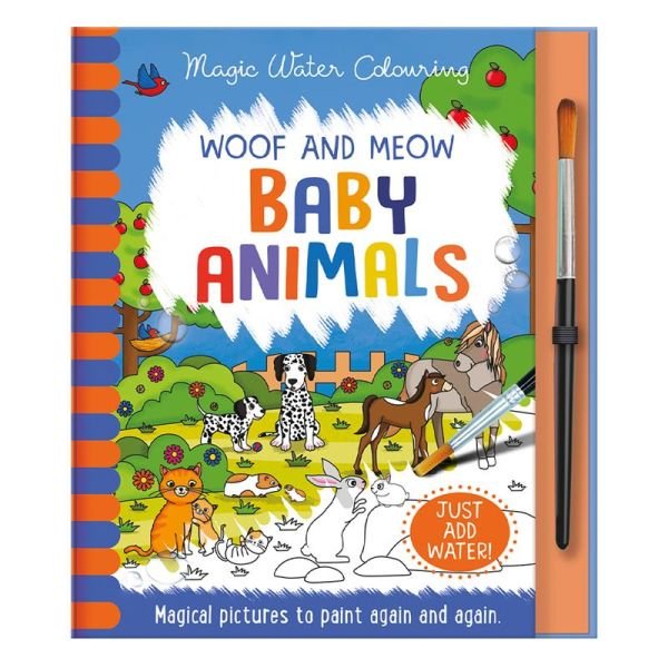 Magic Water Colouring - Baby Animals