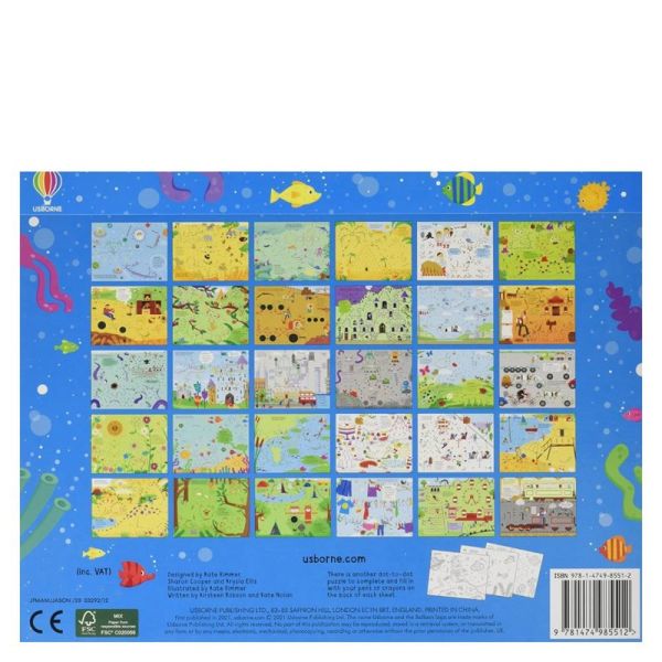 Dot To Dot Puzzles Pad