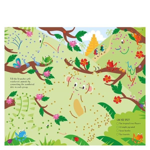 Dot To Dot Puzzles Pad