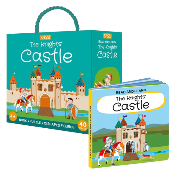The Knights Castle - Book and Puzzle