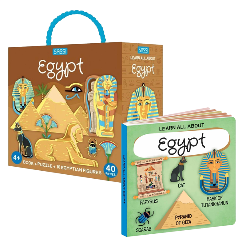 Egypt - Book and Puzzle