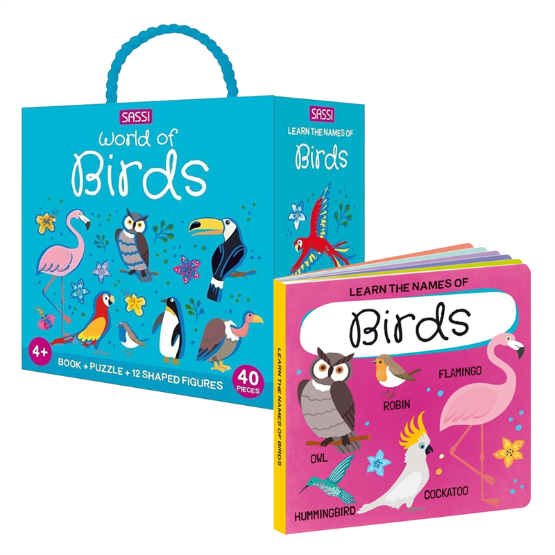 World of Birds - Book and Puzzle