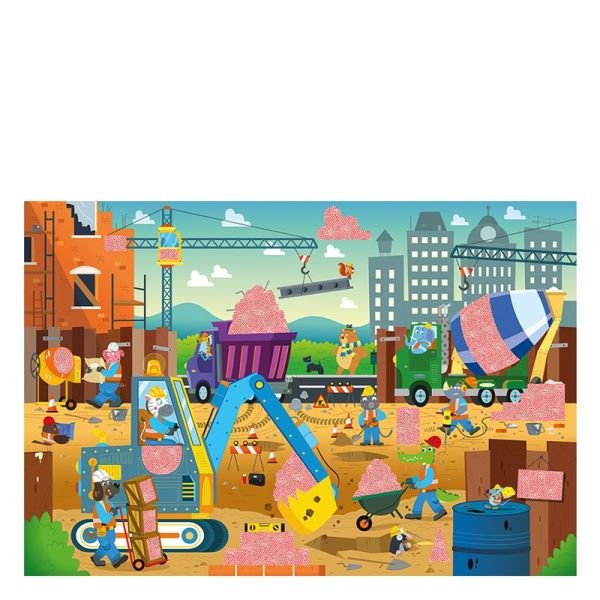 Gizemli Puzzle - İnşaat Alanı