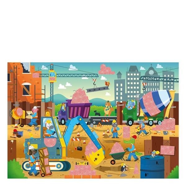 Gizemli Puzzle - İnşaat Alanı