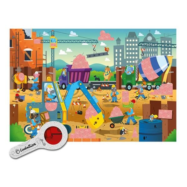 Gizemli Puzzle - İnşaat Alanı