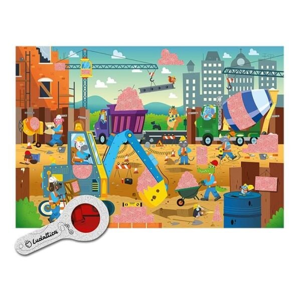 Gizemli Puzzle - İnşaat Alanı
