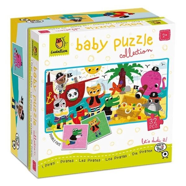 Bebekler için Puzzle - Korsan