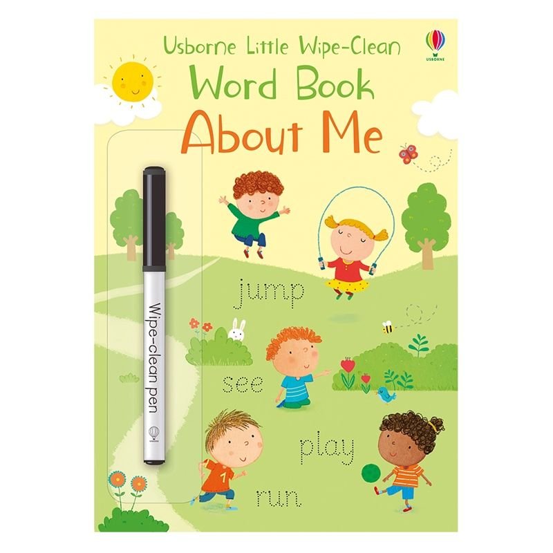 Little Wipe-Clean Word Book About Me